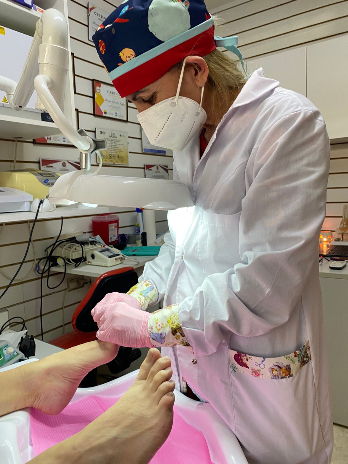 Diagrama de tipos de onicomicosis