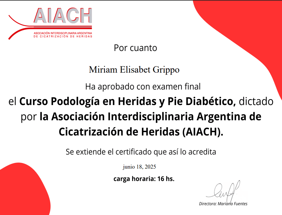 Curso Podología en Heridas y Pie Diabético